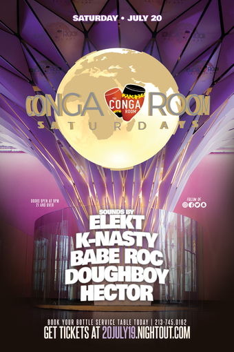 Conga Room Saturdays At The Conga Room La Weekly