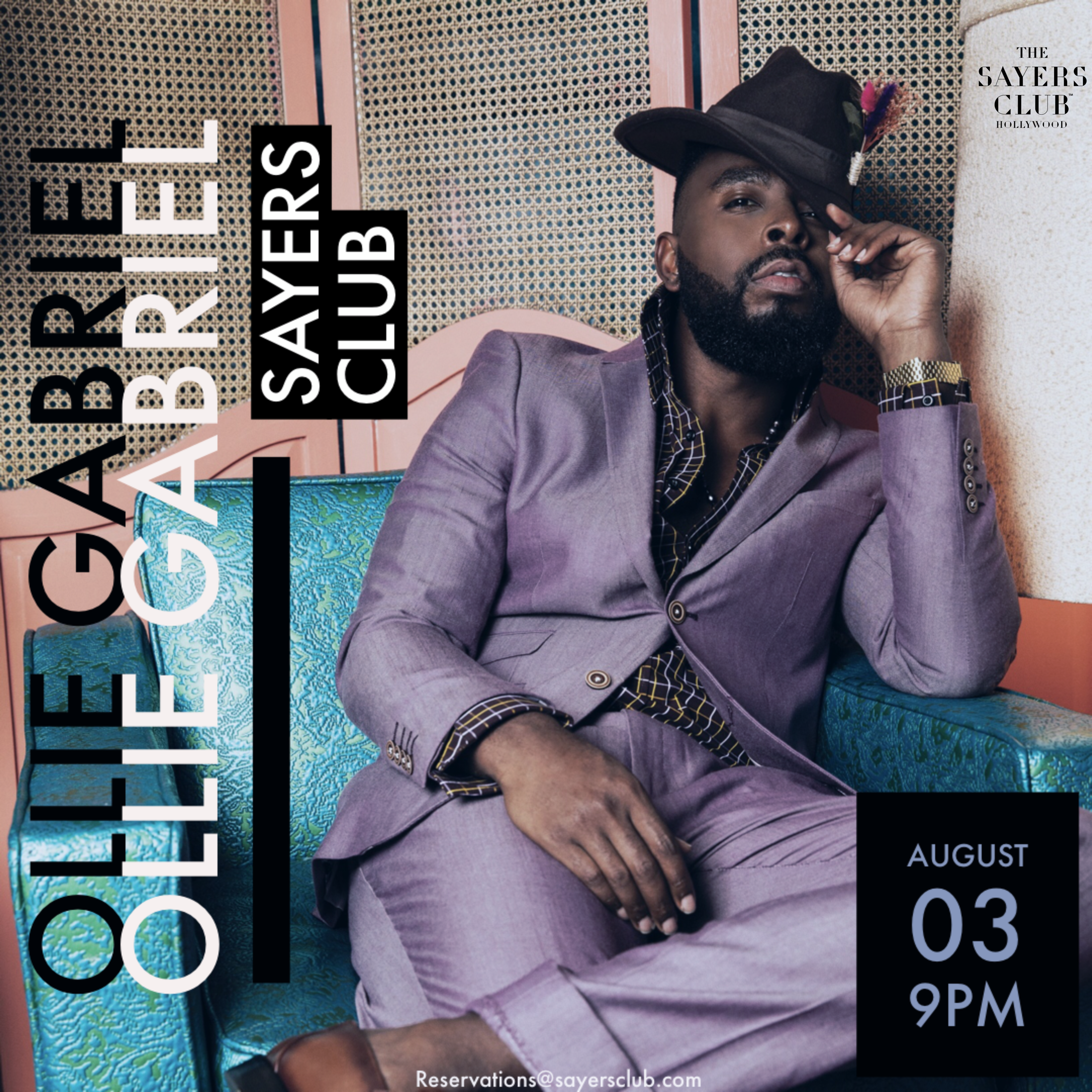 Ollie Gabriel LIVE @ The Sayers Club, Hollywood - LA Weekly