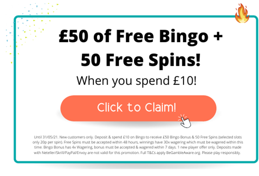 bingo sites with free signup bonus