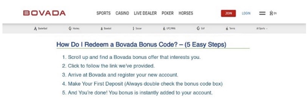 Bovada Promo Codes September 2023 - Bovada Review