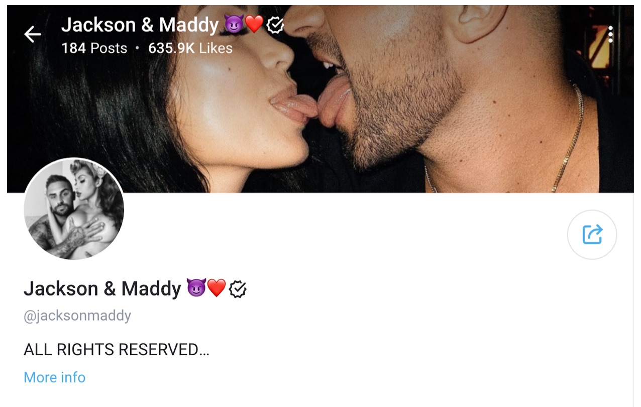 Jackson o'doherty and maddy onlyfans