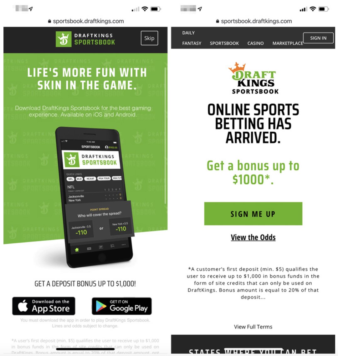 DraftKings Sportsbook Promo Code October 2023: $1,000 Deposit Bonus