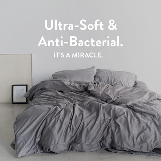 Antimicrobial Bed Sheets - Silver Ion Technology - Miracle Brand 
