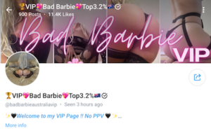 badbarbieaustraliavip