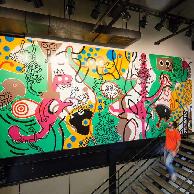ArtCenter Keith Haring Mural